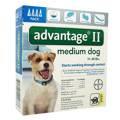 Advantage II for Dogs - 4 months - Image 2