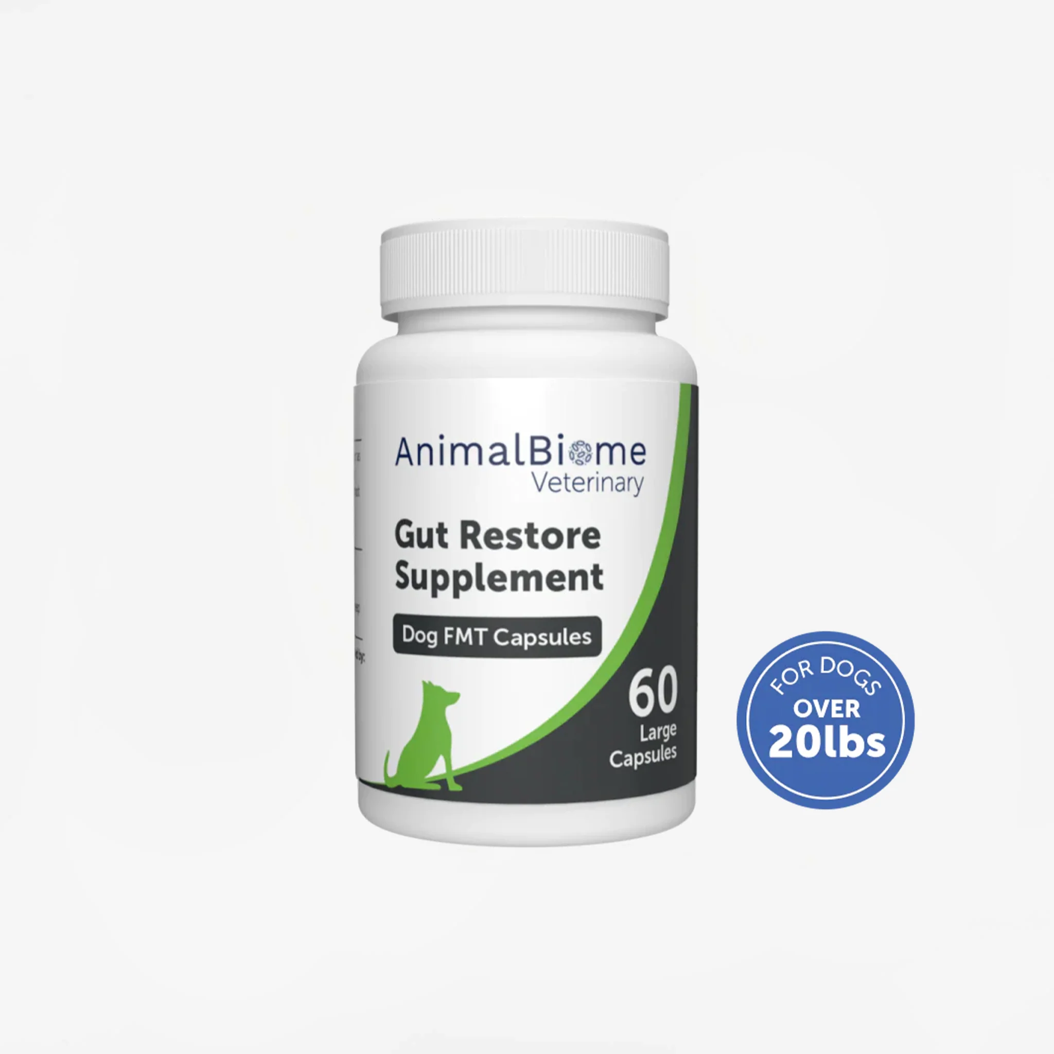 AnimalBiome FMT Gut Restore Capsules For Dogs (21-40 Lbs) - Image 2