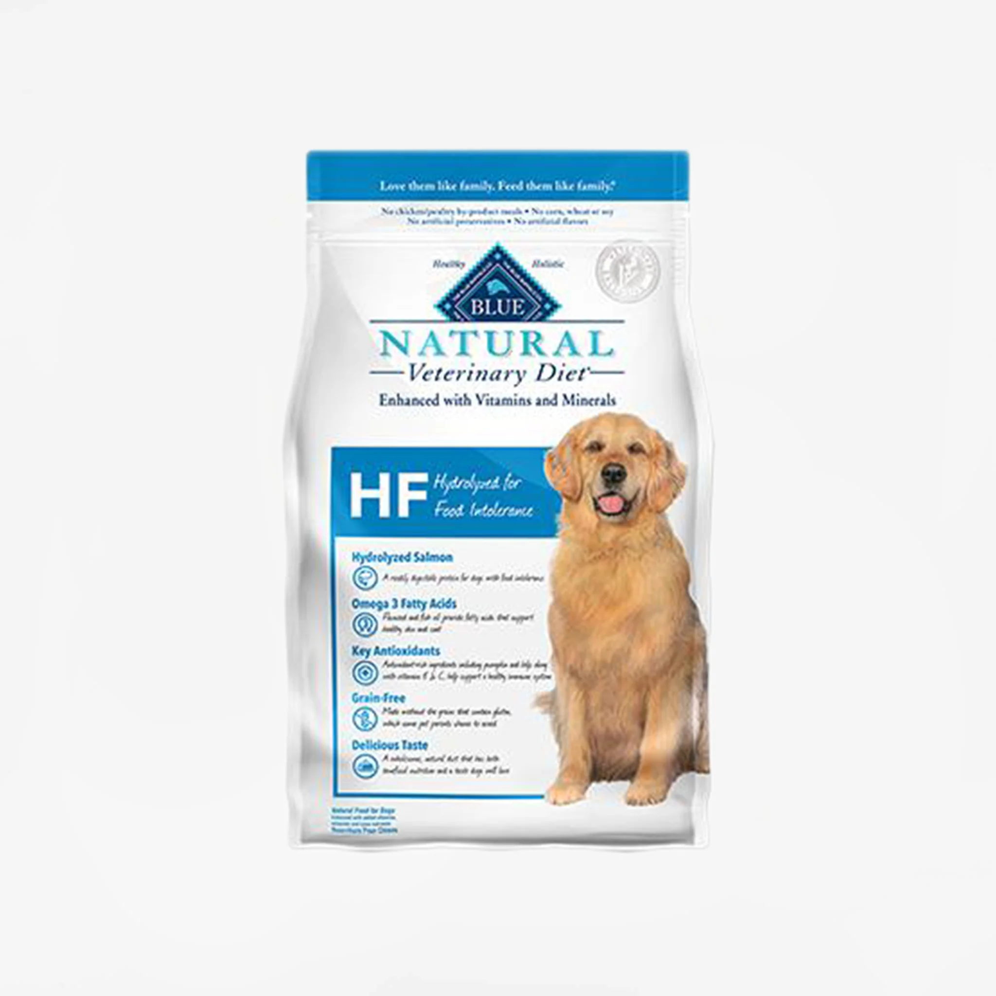 Blue Buffalo Natural Veterinary Diet HF Hydrolyzed for Food Intolerance for Dogs - Dry - Image 2
