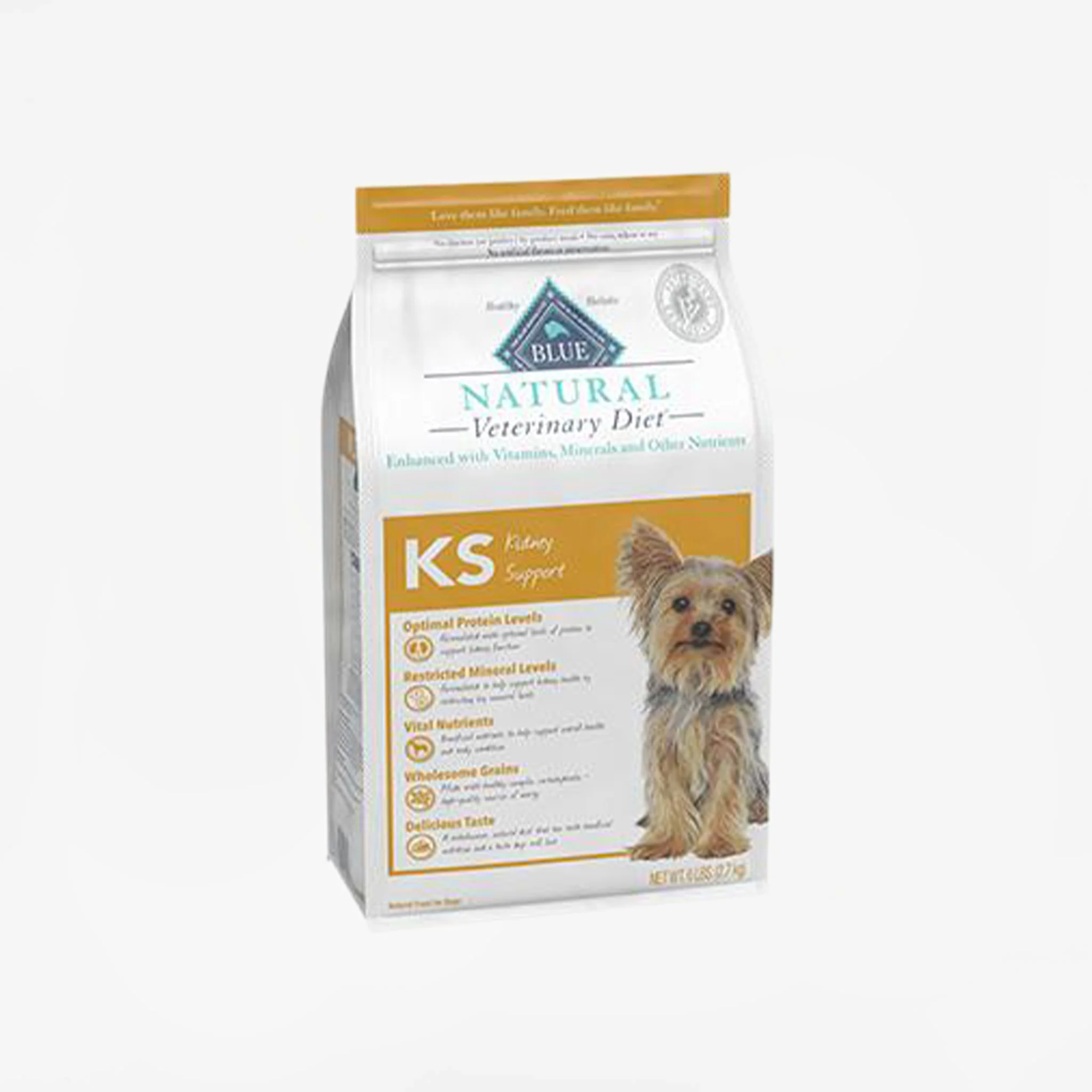 Blue Buffalo Natural Veterinary Diet KS Kidney Support For Dogs - Dry - Image 2