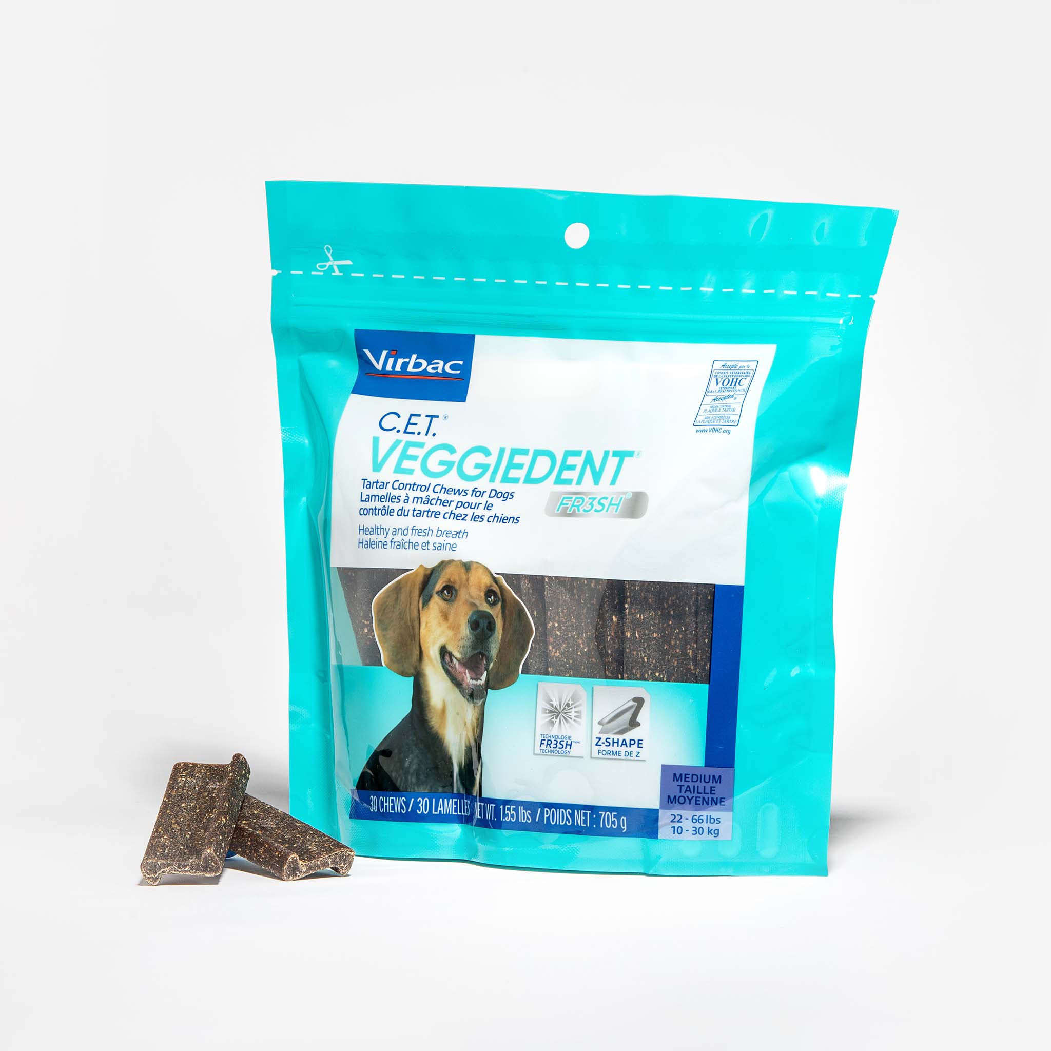C.E.T. VeggieDent Fr3sh Tartar Control Dog Chews - Image 2