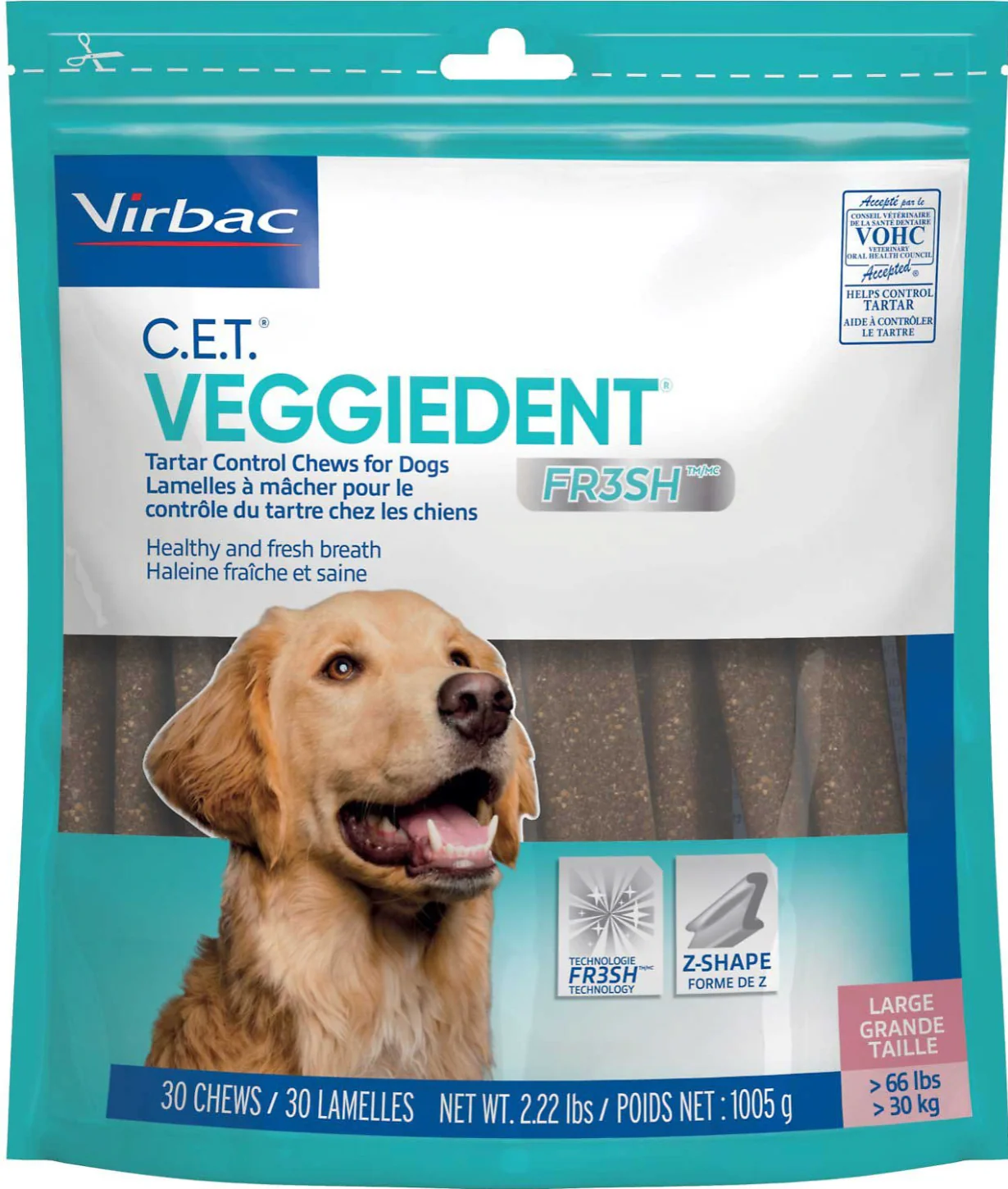 C.E.T. VeggieDent Fr3sh Tartar Control Dog Chews - Image 4