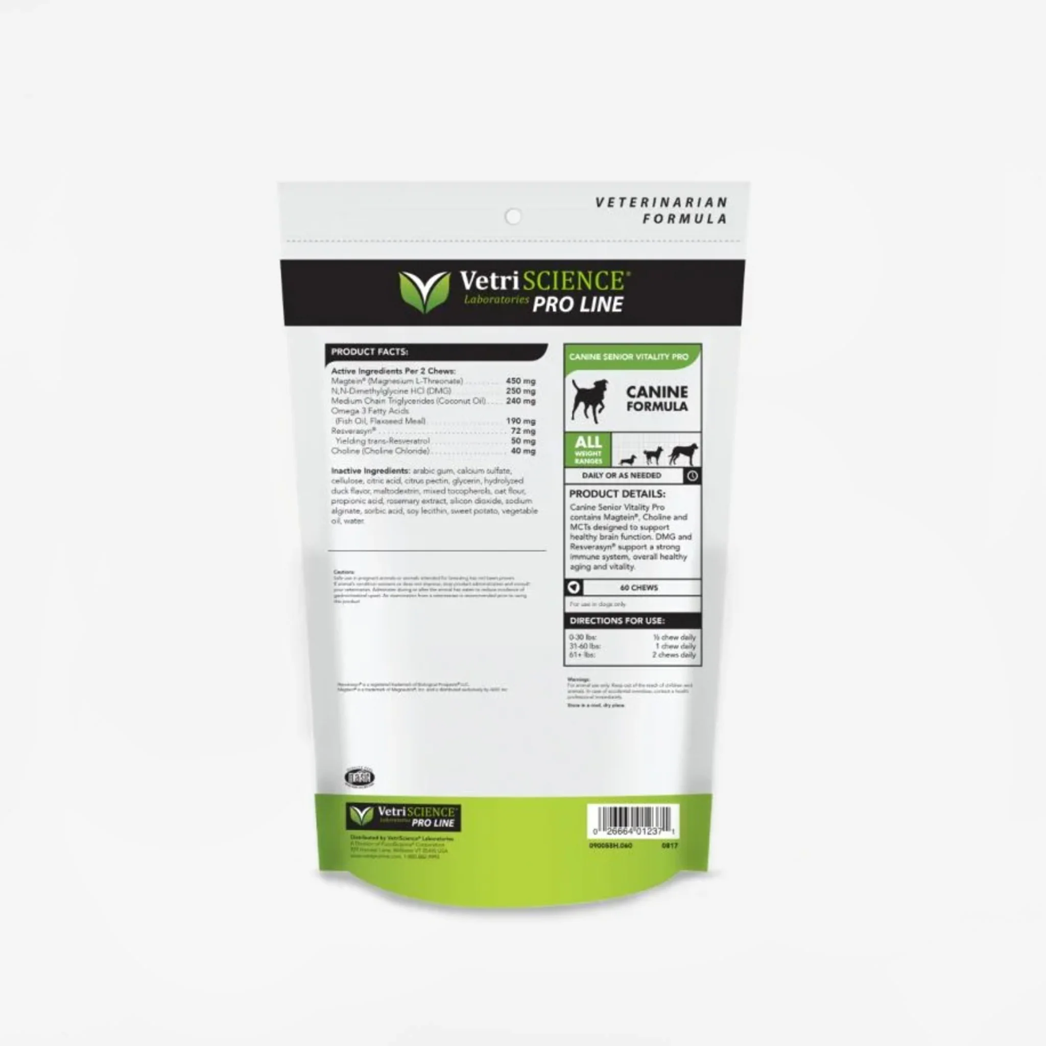 VetriScience Canine Senior Vitality Pro Multivitamin for Dogs - Image 2