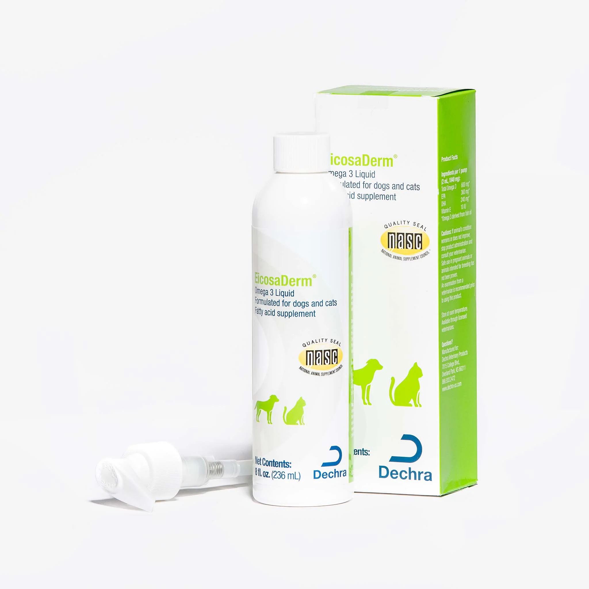 EicosaDerm Omega 3 Liquid for Dogs & Cats - Image 2