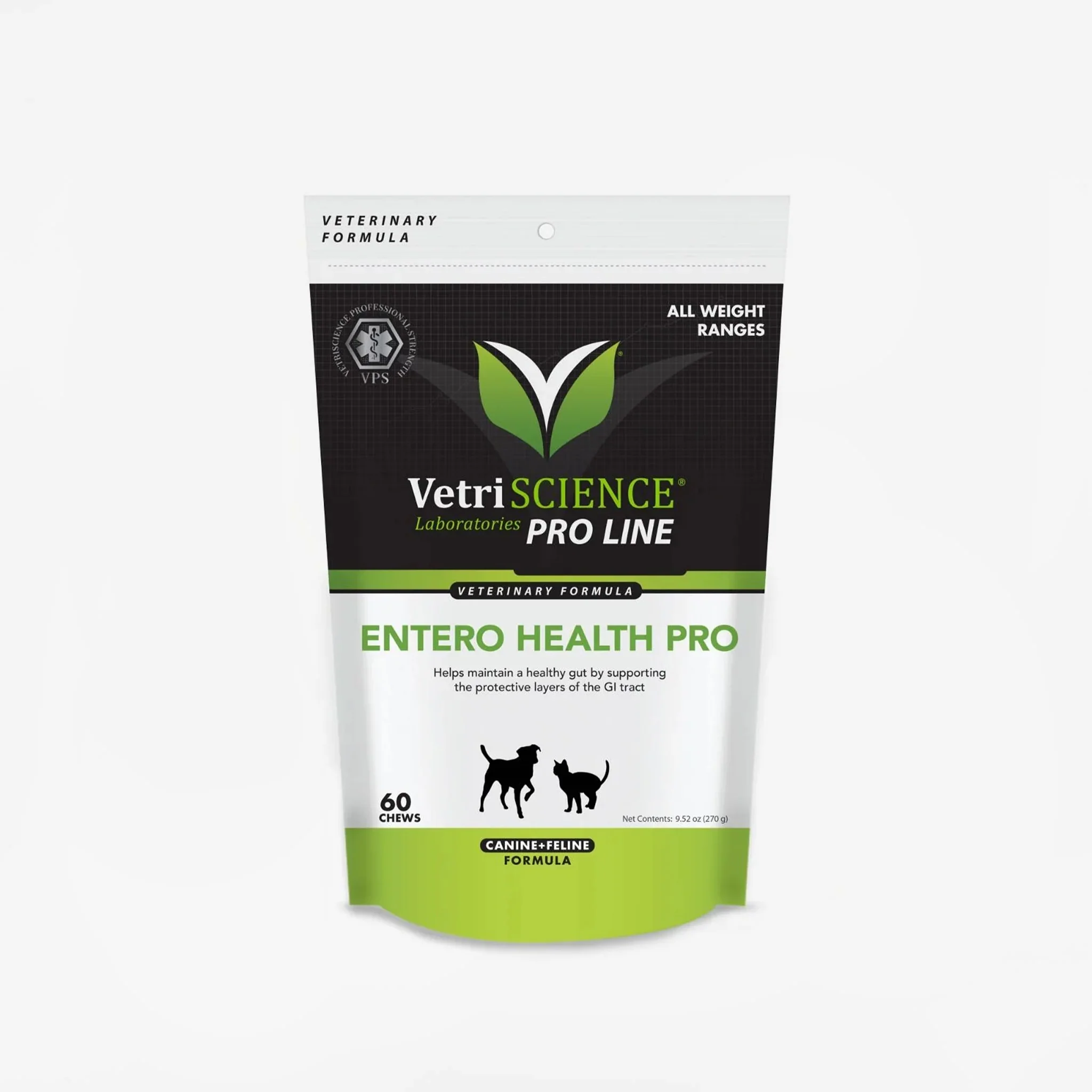 VetriScience Entero Health Pro GI Supplement for Dogs & Cats