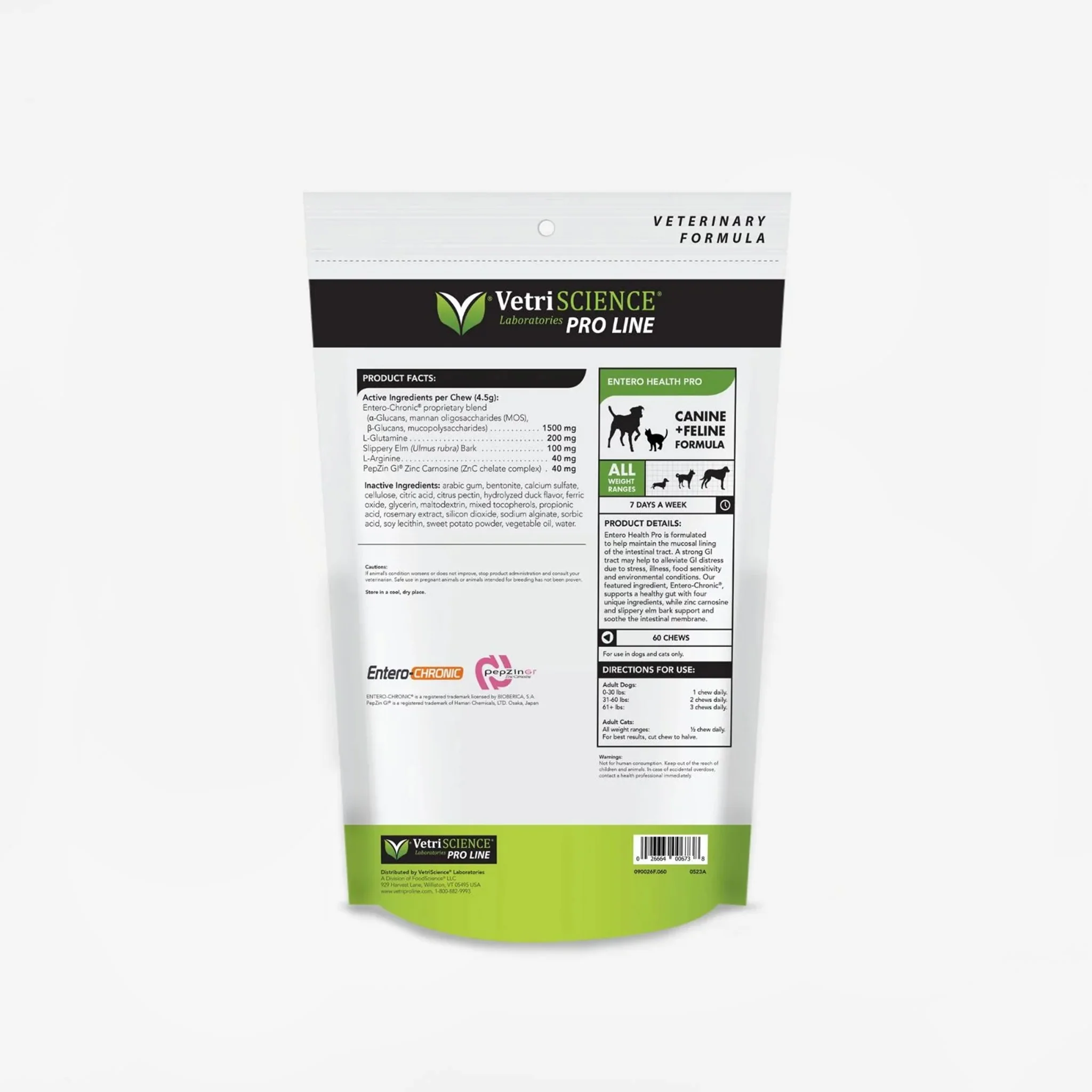 VetriScience Entero Health Pro GI Supplement for Dogs & Cats - Image 2