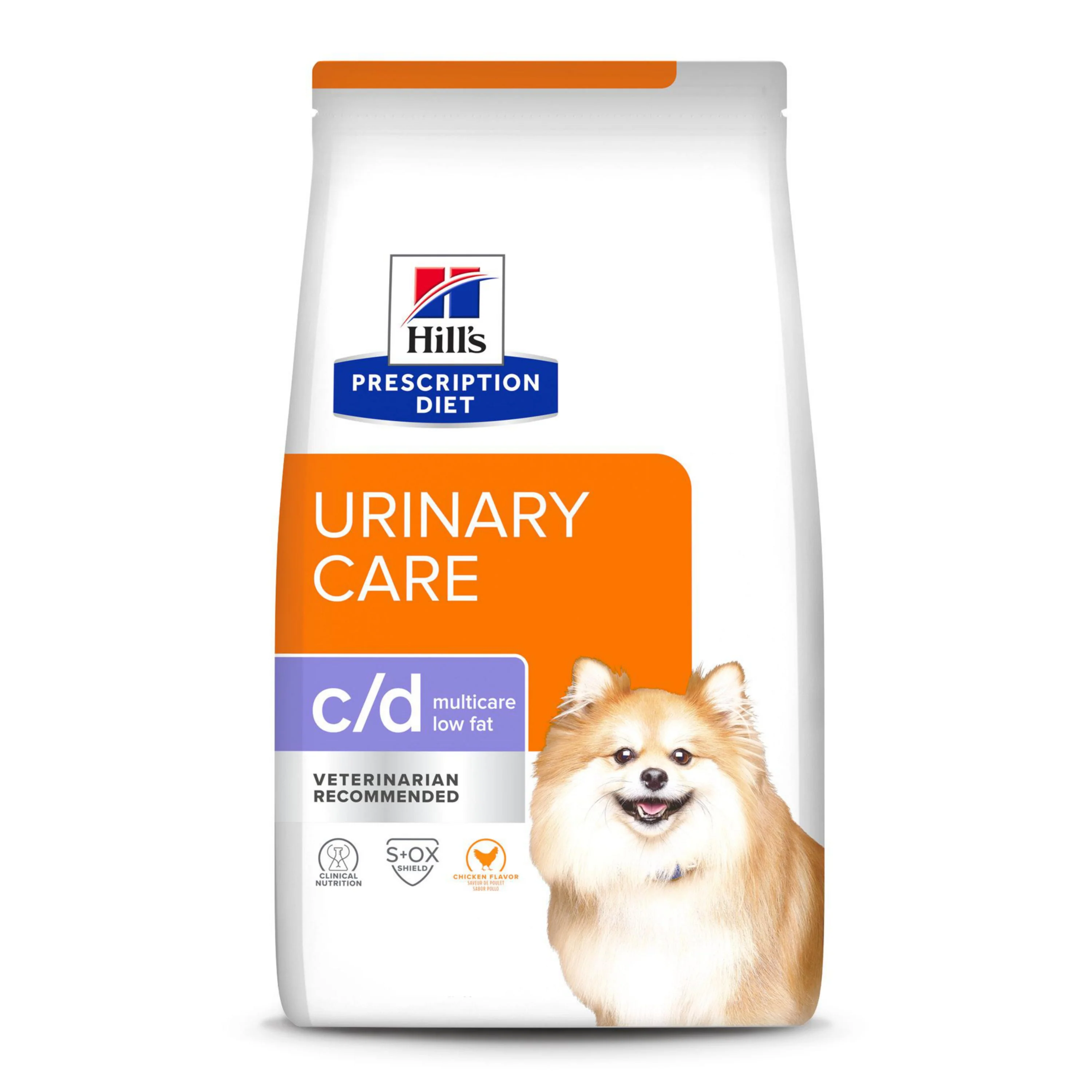Hill's Prescription Diet c/d Multicare Low Fat Adult Urinary Care Chicken Flavored Dry Dog Food - Image 2