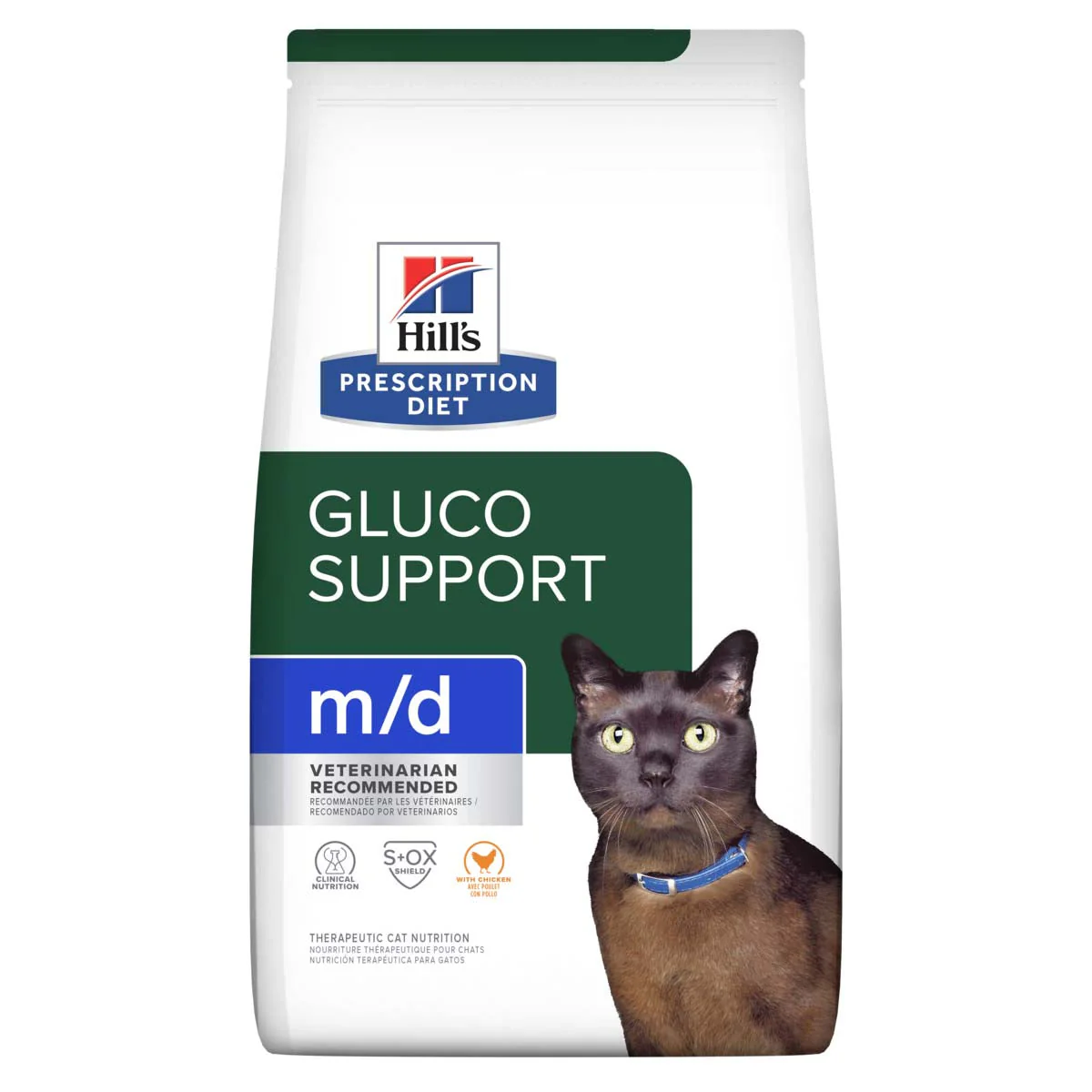 Hill's Prescription Diet m/d Glucose/Weight Management - Cat Food - Image 3