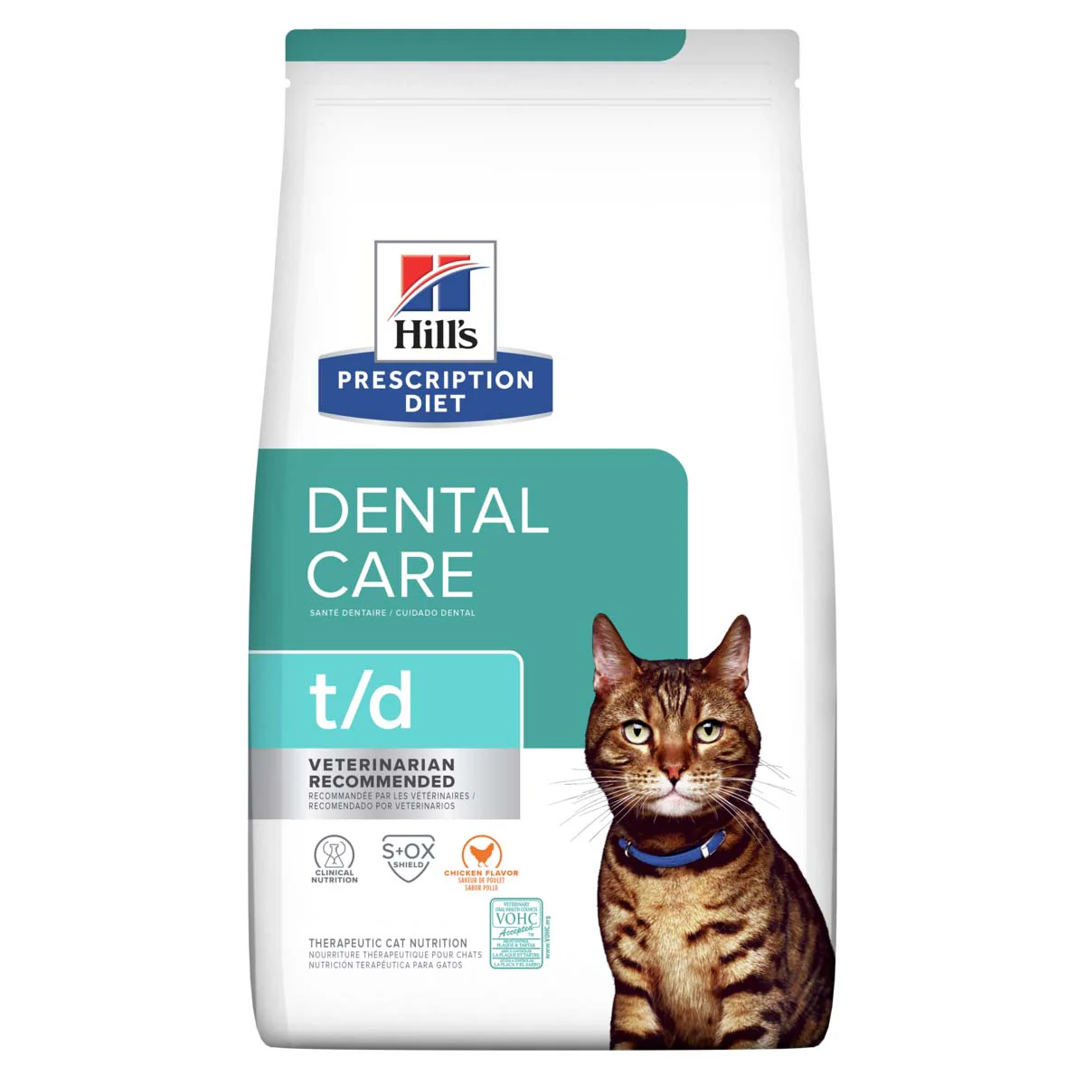 Hill's Prescription Diet t/d Dental Care - Cat Food - Image 2