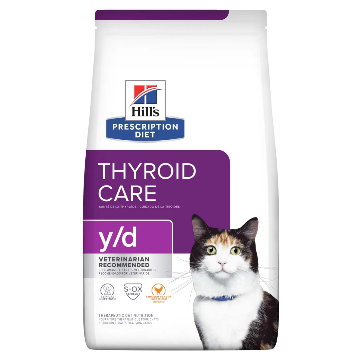 Hill's Prescription Diet y/d Thyroid Care - Cat Food - Image 3