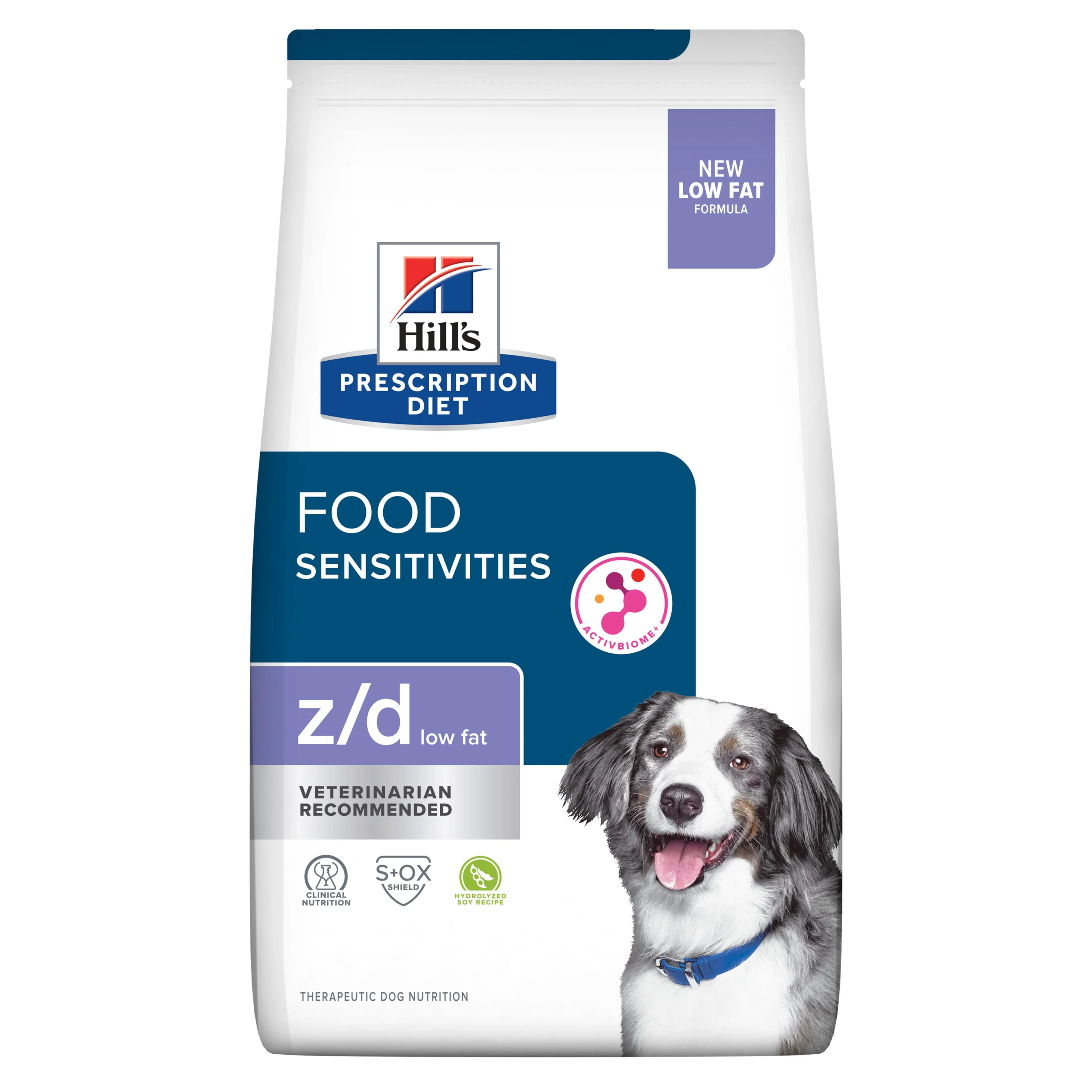 Hill's Prescription Diet z/d Low Fat Hydrolyzed Soy Recipe - Dry Dog Food - Image 2