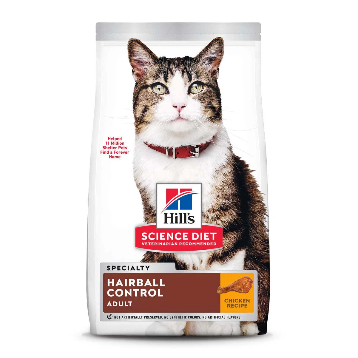Hill's Science Diet Adult Hairball Control - Cat Food - Image 3