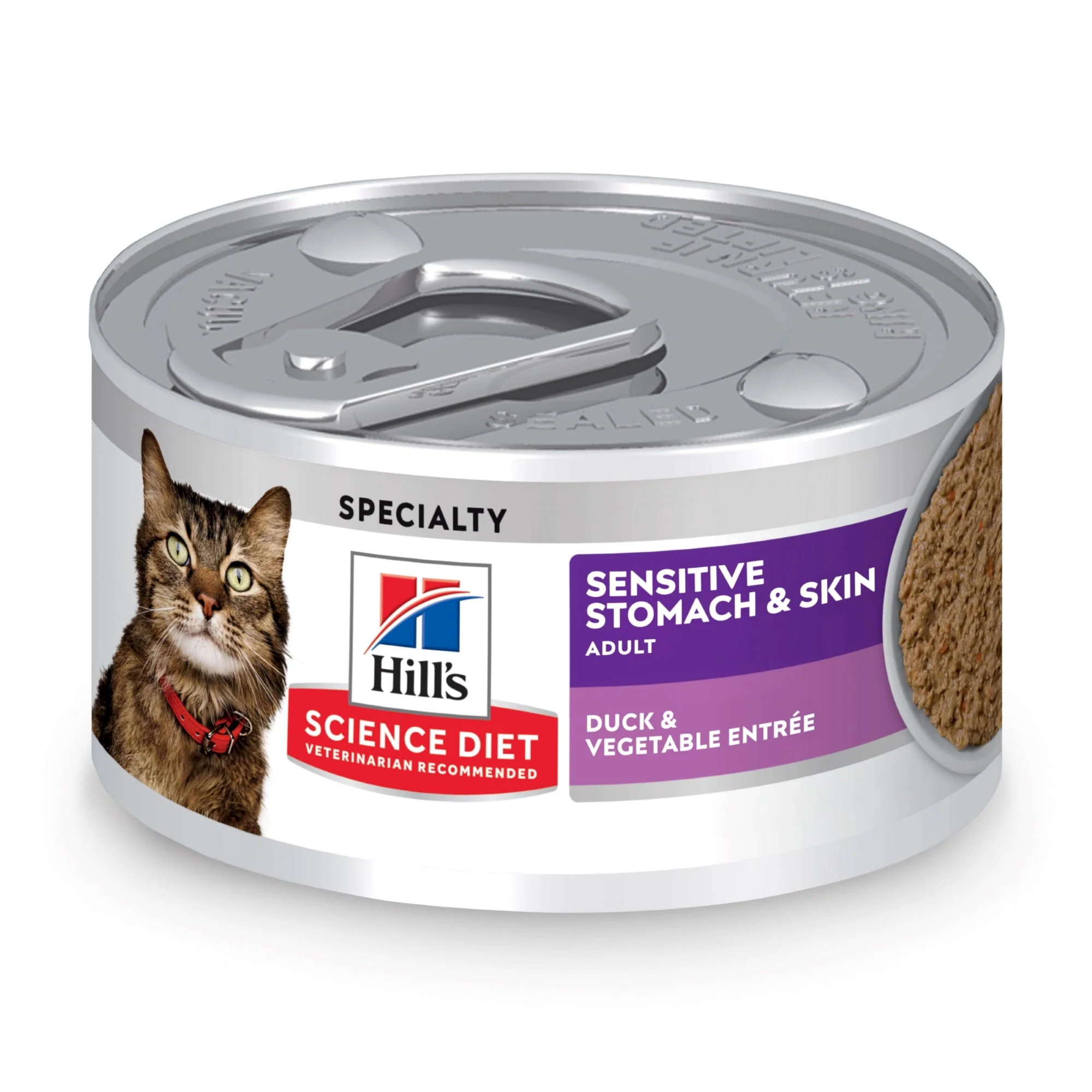 Hill's Science Diet Adult Sensitive Stomach & Skin - Cat Food - Image 4