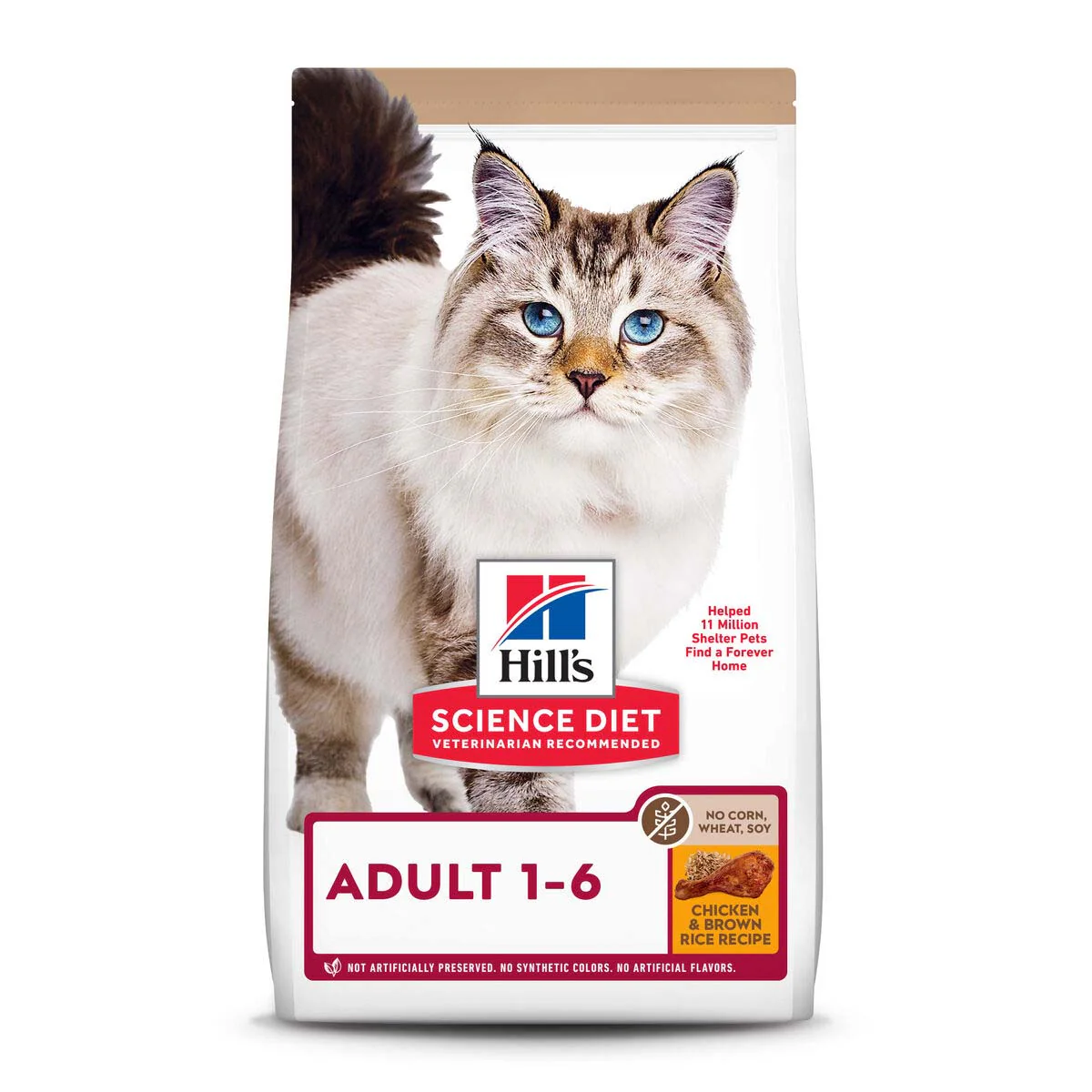 Hill's Science Diet No Corn Wheat or Soy Adult - Cat Food - Image 2