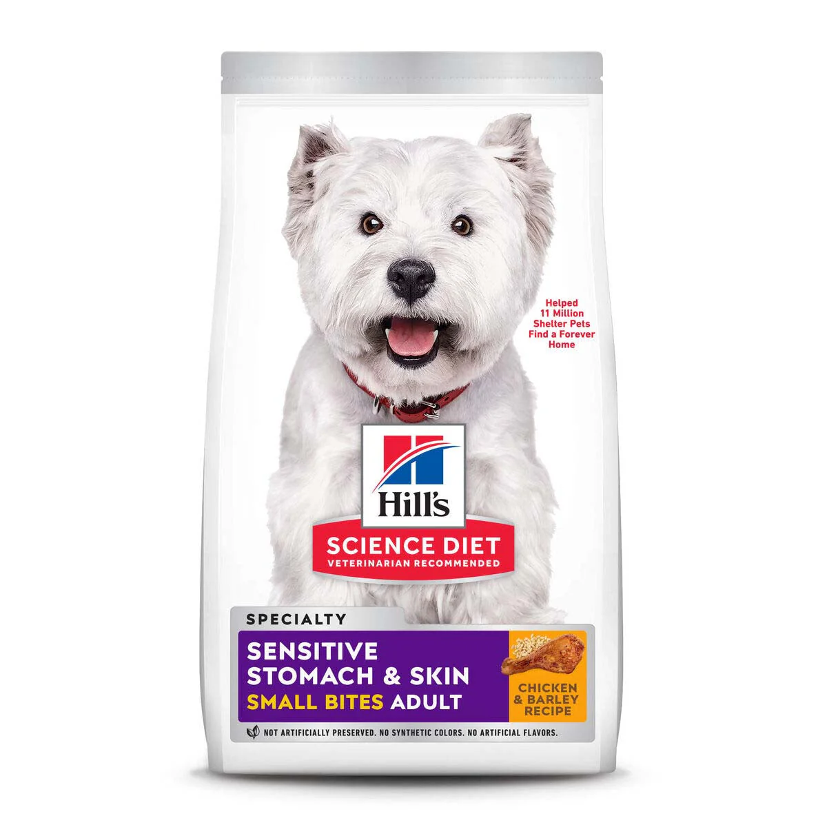 Hill's Science Diet Sensitive Stomach & Skin Small Bites - Dog Food - Image 2