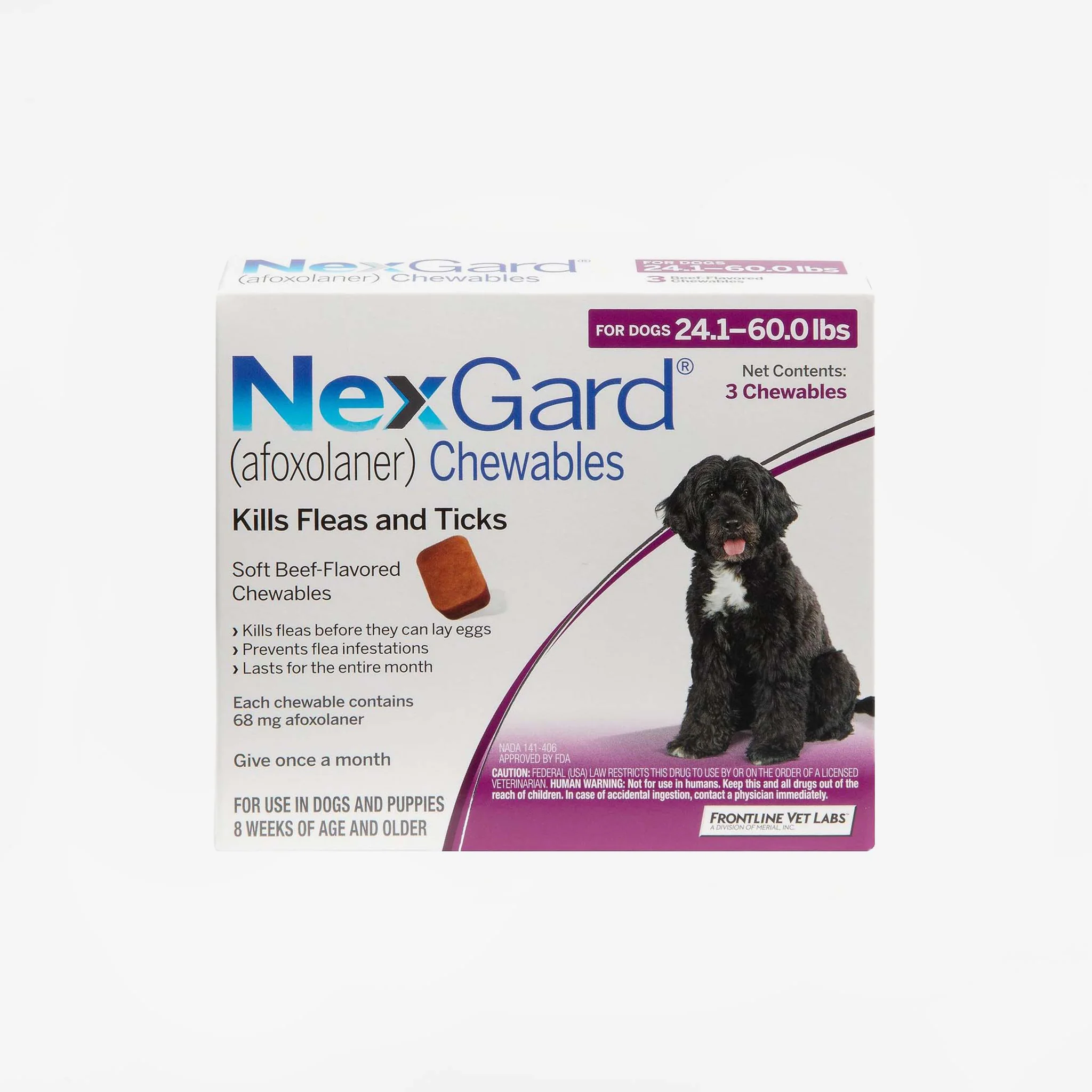 NexGard Chewables - 3 Months (Rx) - Image 3