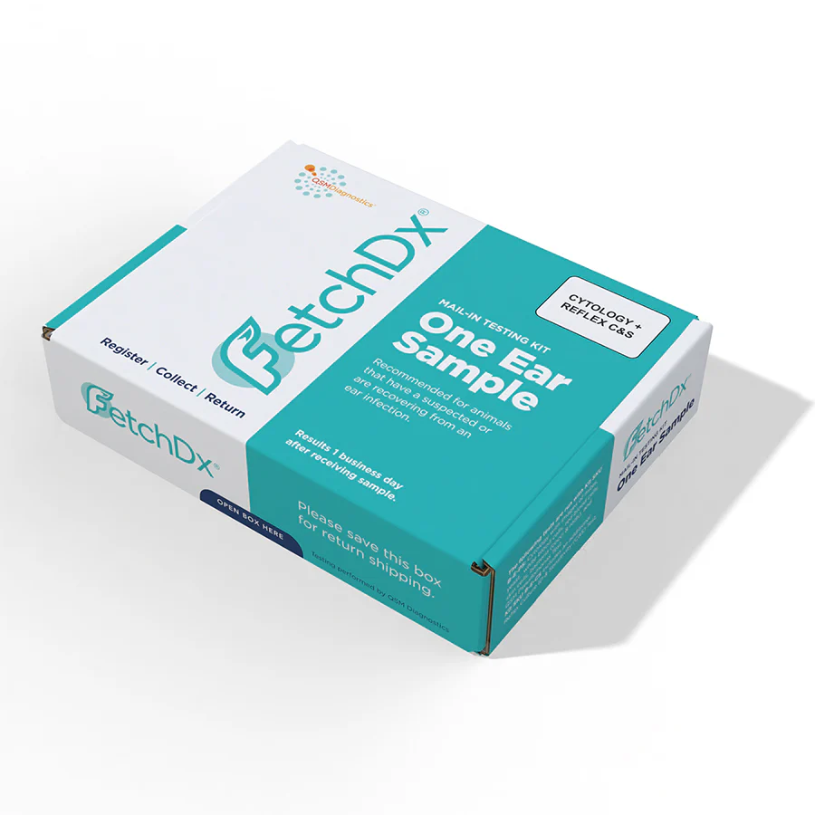 One Ear Cytology with Reflex Culture & Sensitivity Kit
