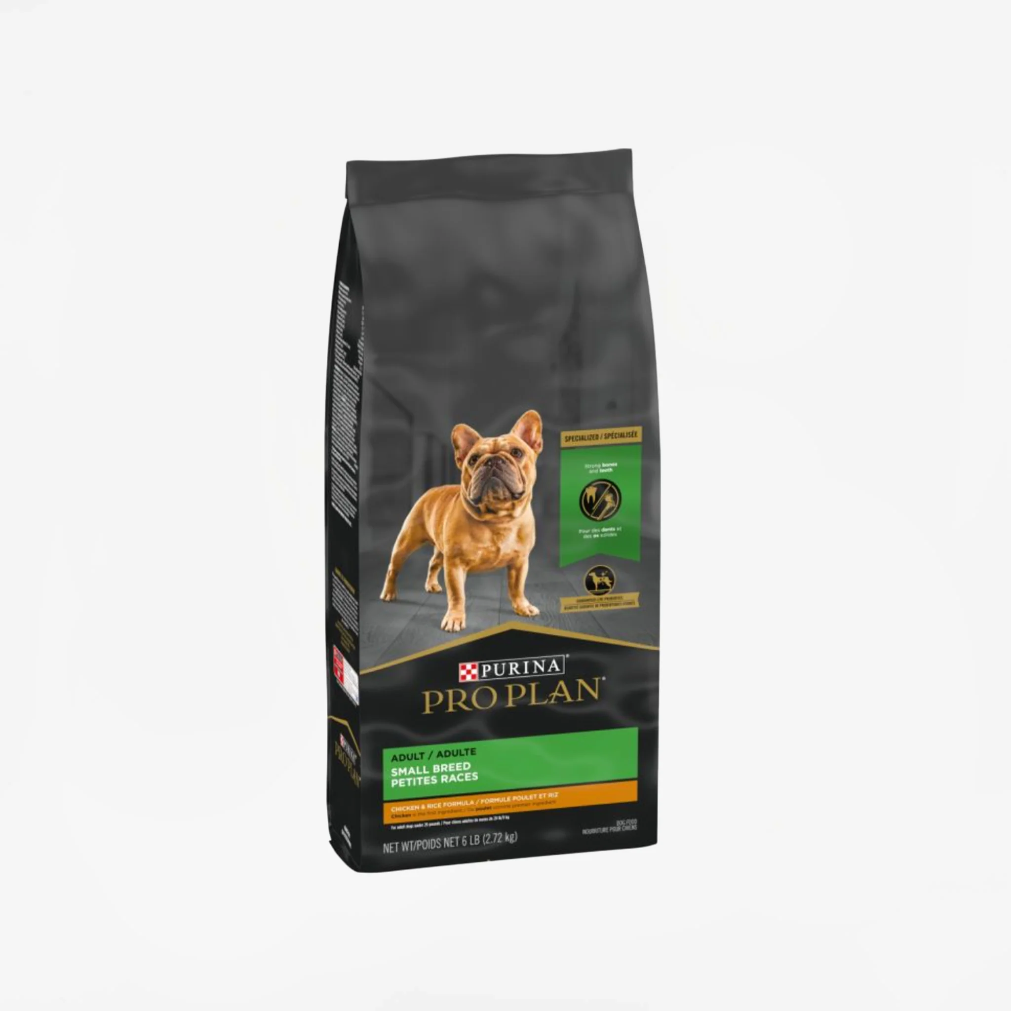 Purina Pro Plan Adult Small Breed Chicken and Rice Formula Dog Food
