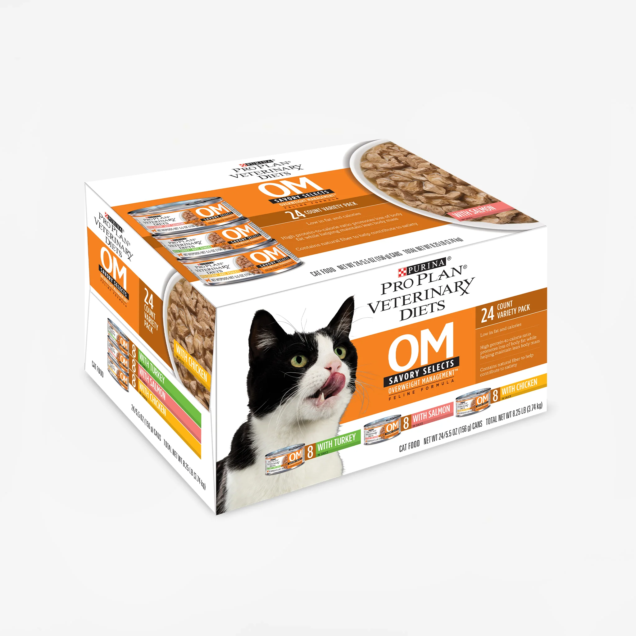 Purina Pro Plan Veterinary Diets OM Overweight Management, Feline Formula - Image 5