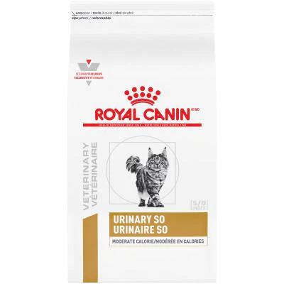 Royal Canin Veterinary Diet Feline Urinary SO Moderate Calorie Dry Cat Food - Image 2