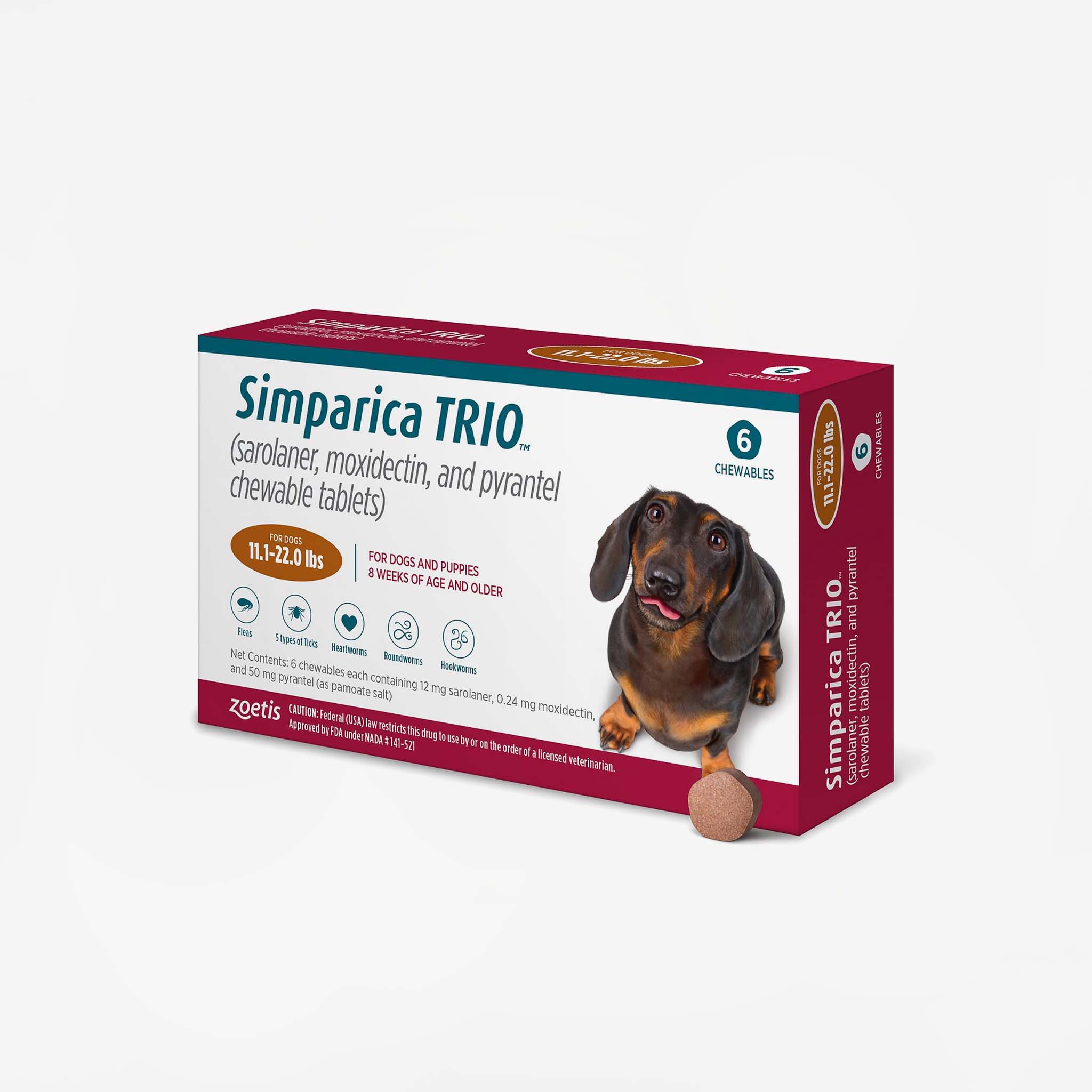 Simparica Trio – 6 months (Rx) - Image 3