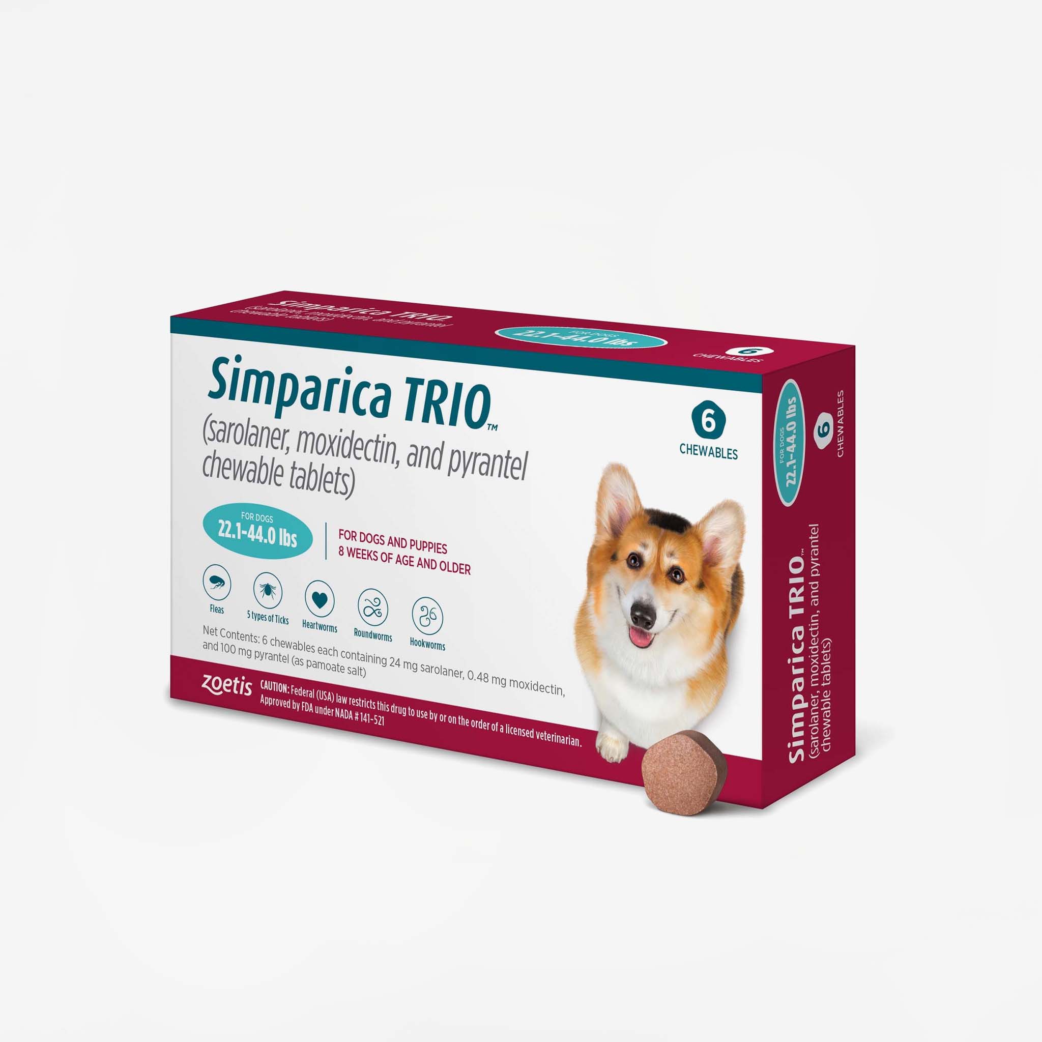 Simparica Trio – 6 months (Rx) - Image 4