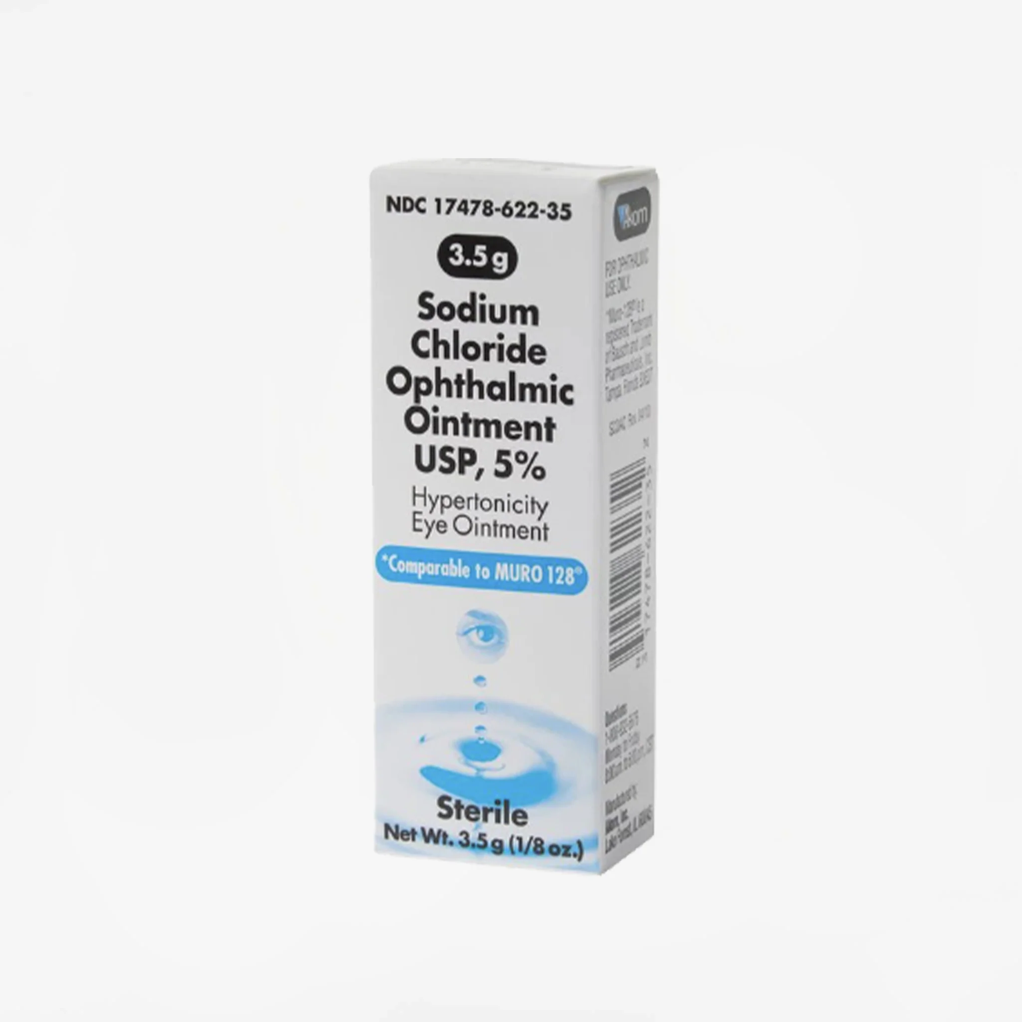 Sodium Chloride 5% Ophthalmic Ointment (Rx)