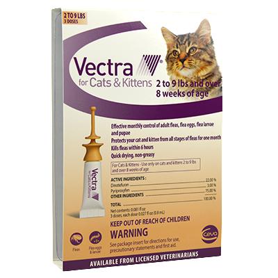 Vectra Topical Solution for Cats - 3 months - Image 2