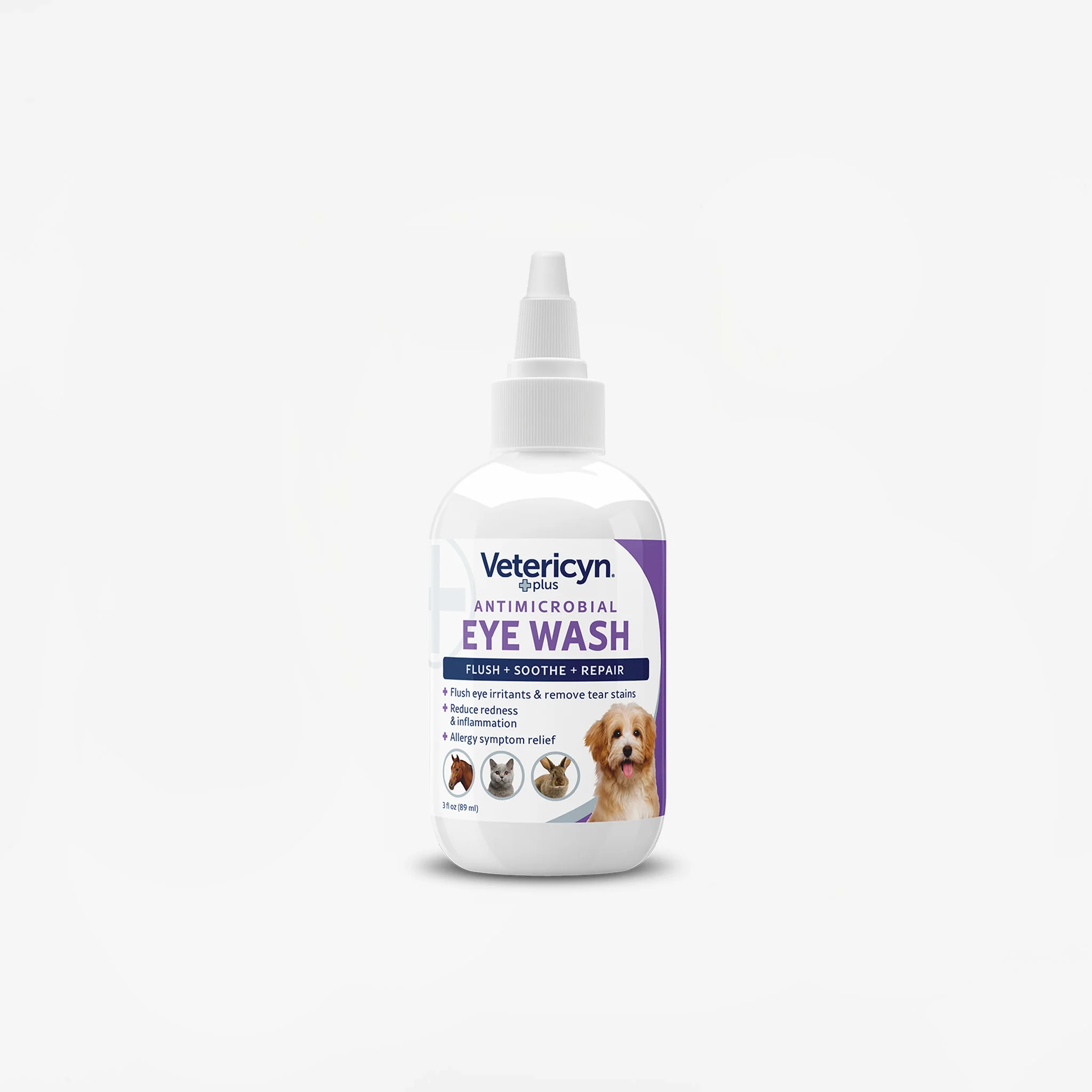 Vetericyn Plus Antimicrobial Eye Wash for Pets - Image 2