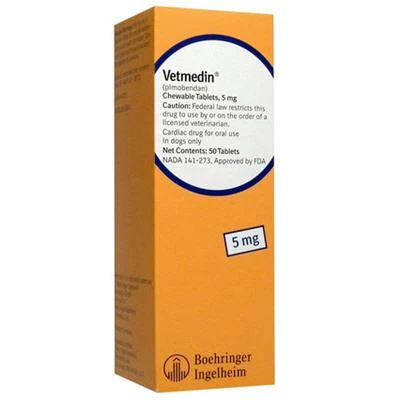 Vetmedin Chewable Tablets (Rx)